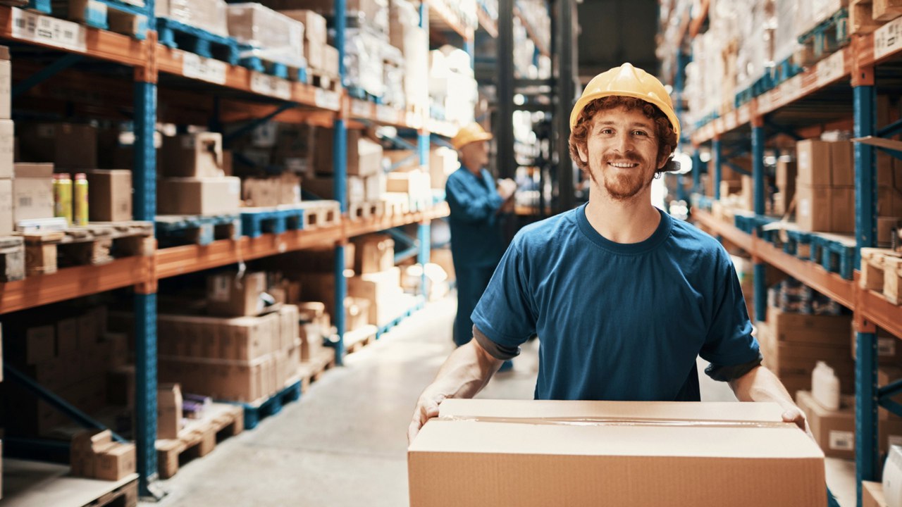 Наша команда на складе