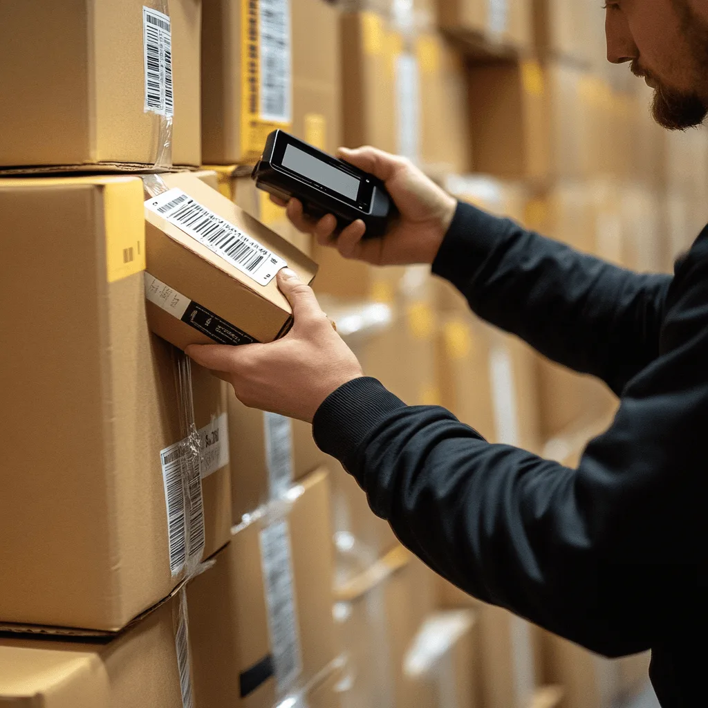 Команда сборщиков на складе